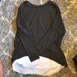 Shirt with white t shirt underneath